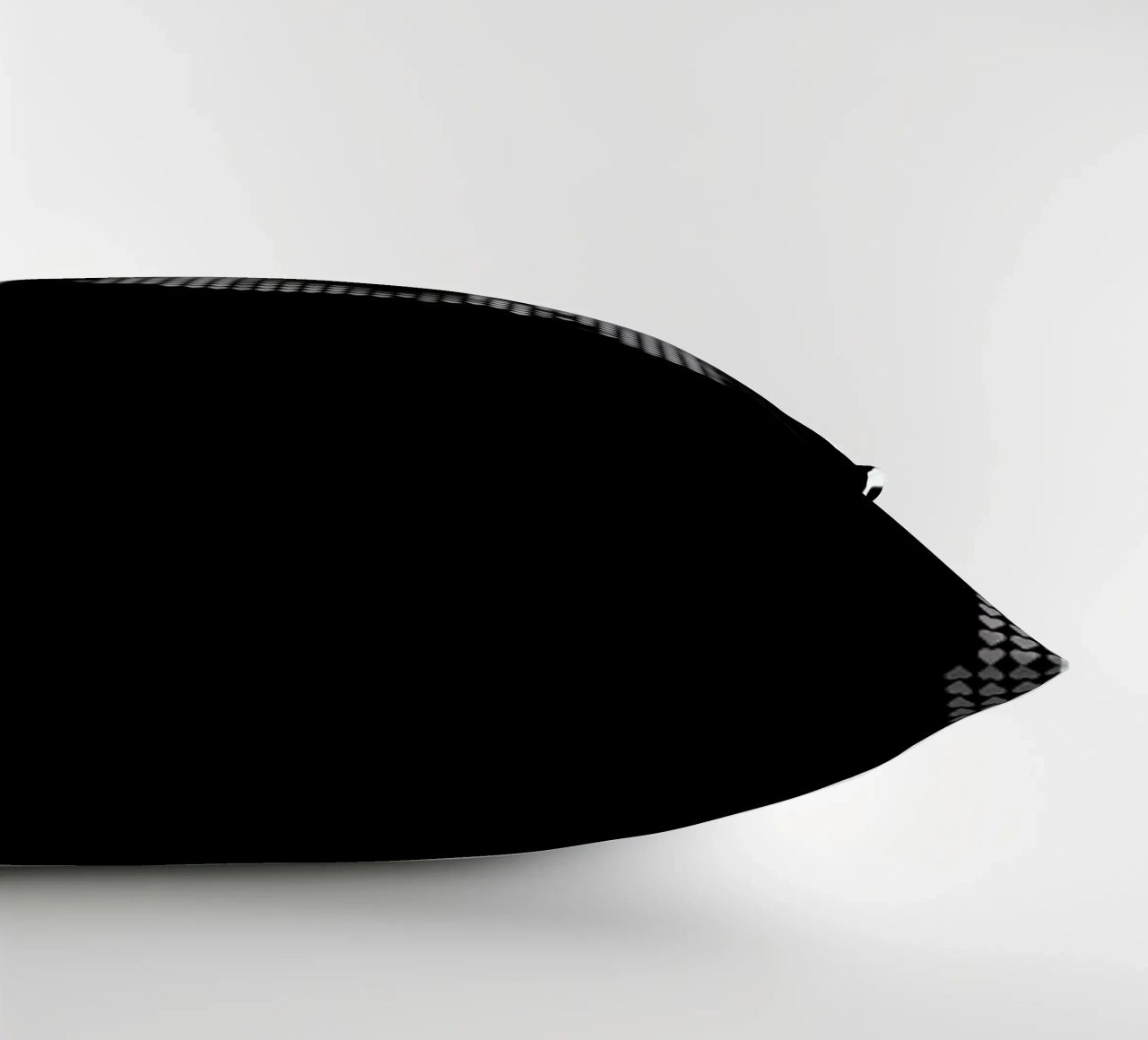 Heart Of (Black Version) cuscino da Robotic Ewe