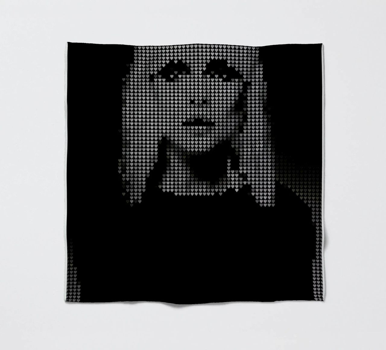 Heart Of (Black Version) coperta in pile da Robotic Ewe