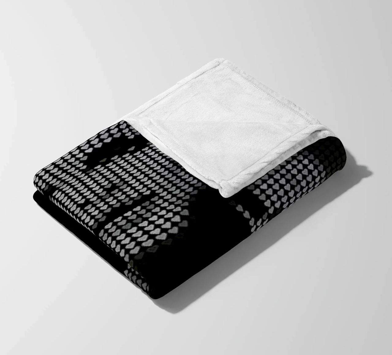 Heart Of (Black Version) coperta in pile da Robotic Ewe