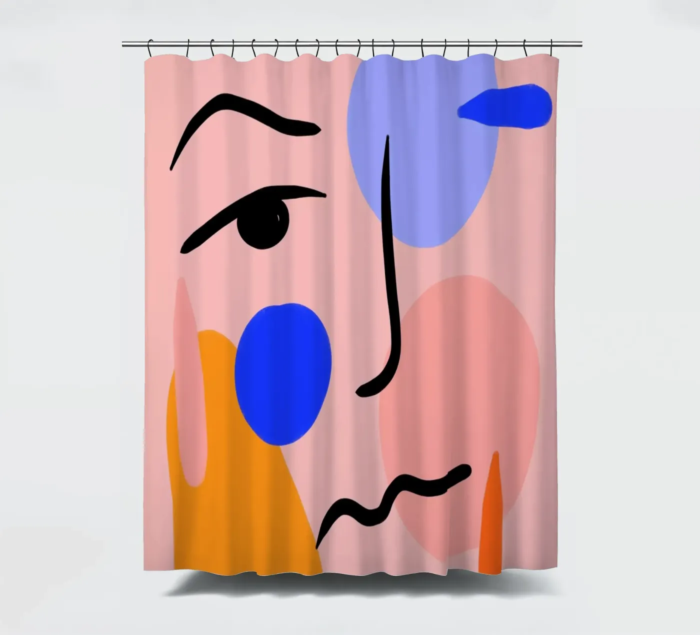 Aby douchegordijn van Mike Leymi