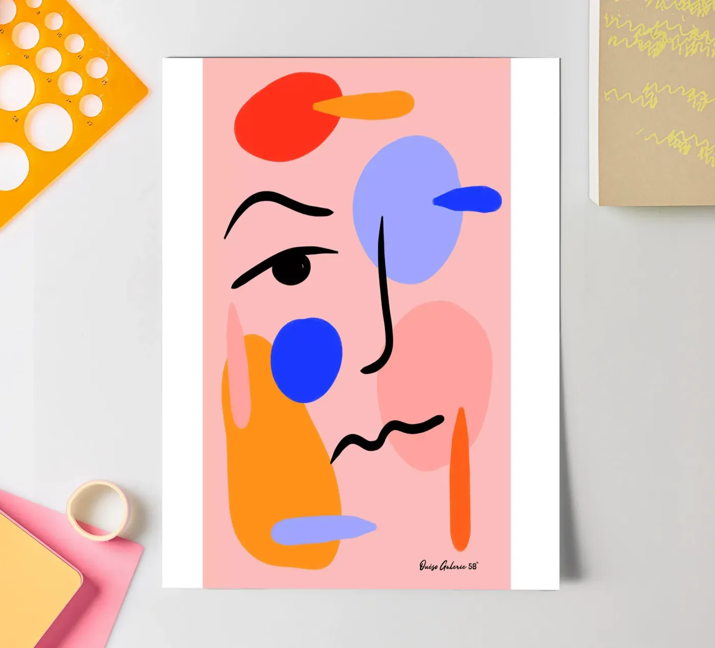 Aby foglio adesivo da Mike Leymi