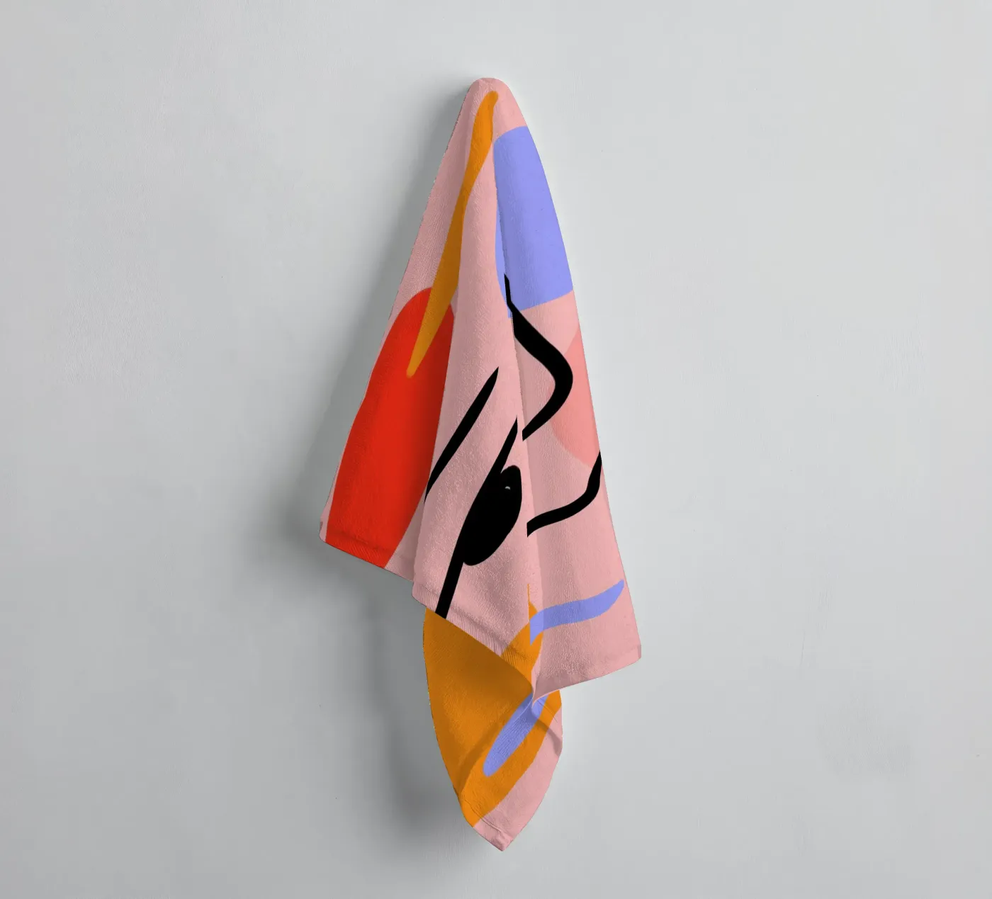 Aby badhanddoek van Mike Leymi