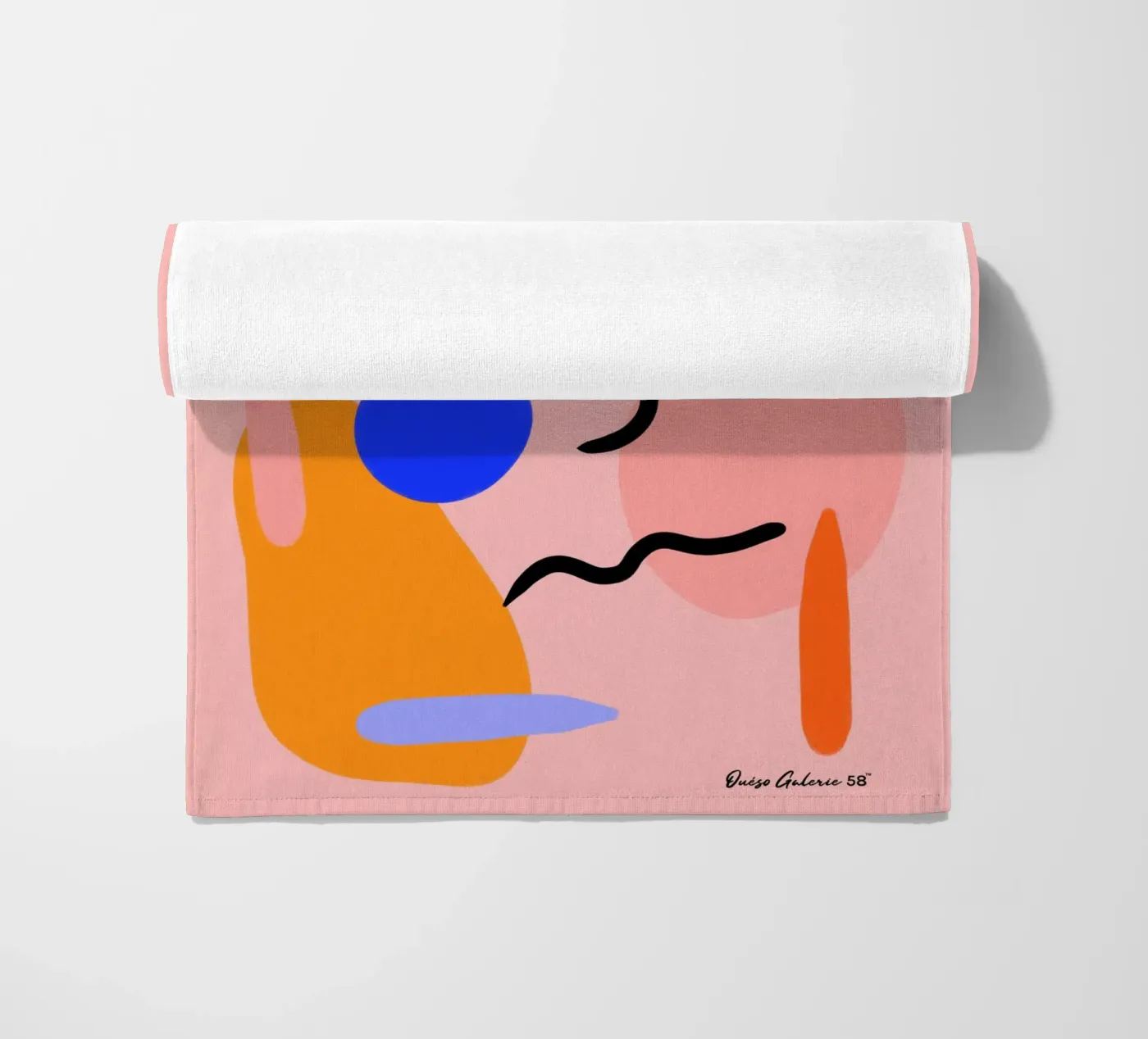 Aby beach towel by Mike Leymi