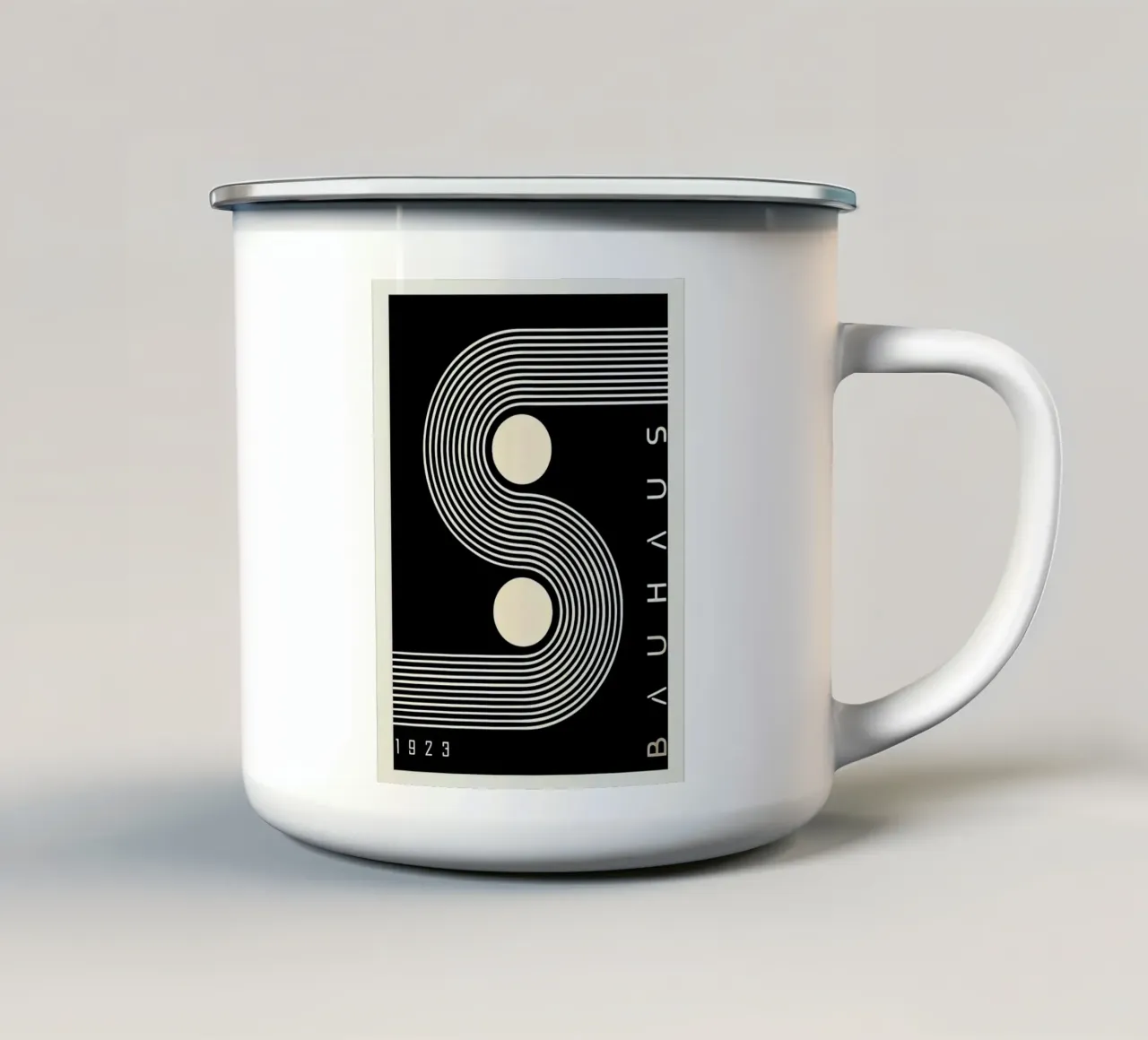 Bauhaus 1923 tazza in smalto da Brooke