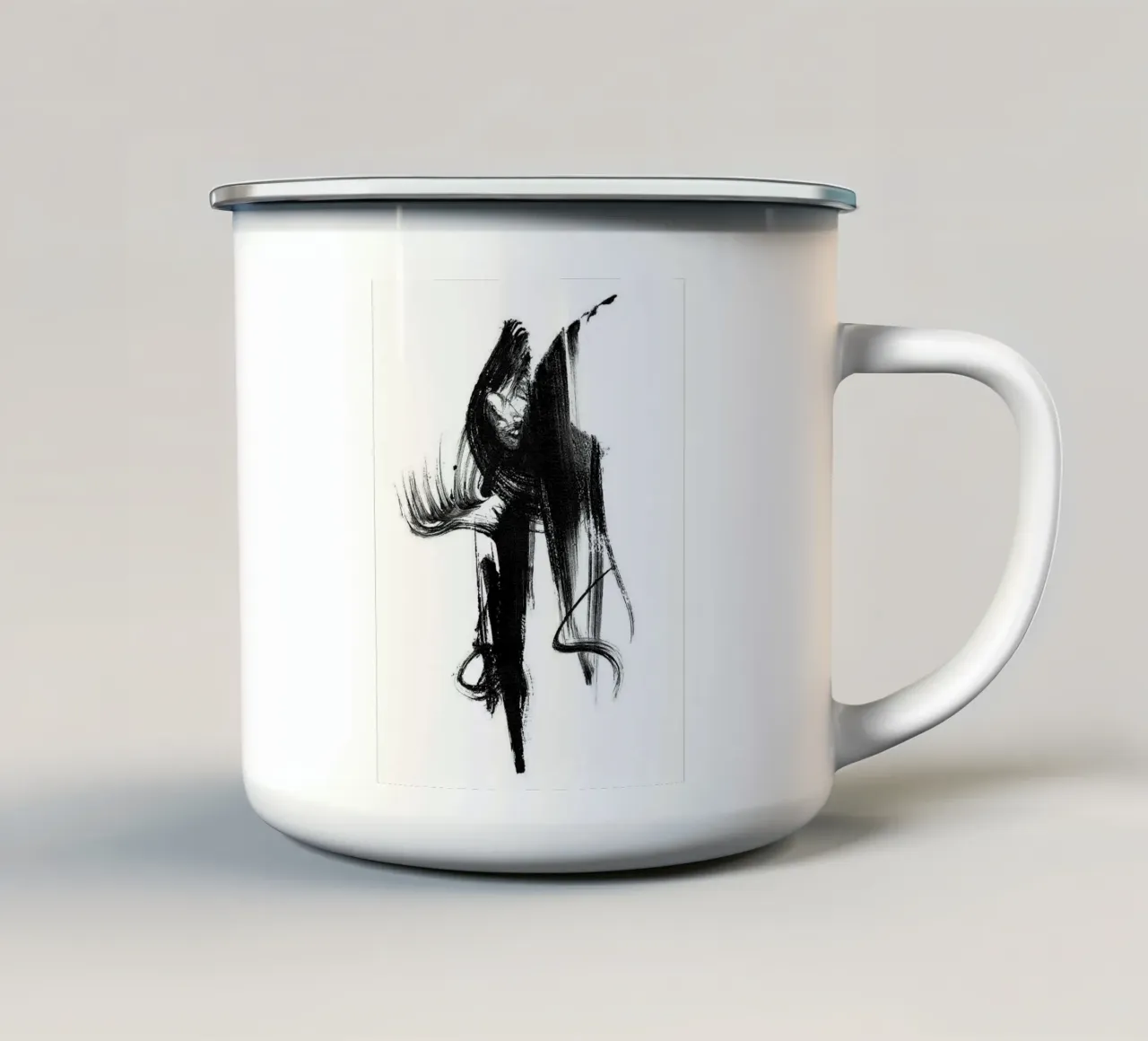 art ink shade tazza in smalto da comura