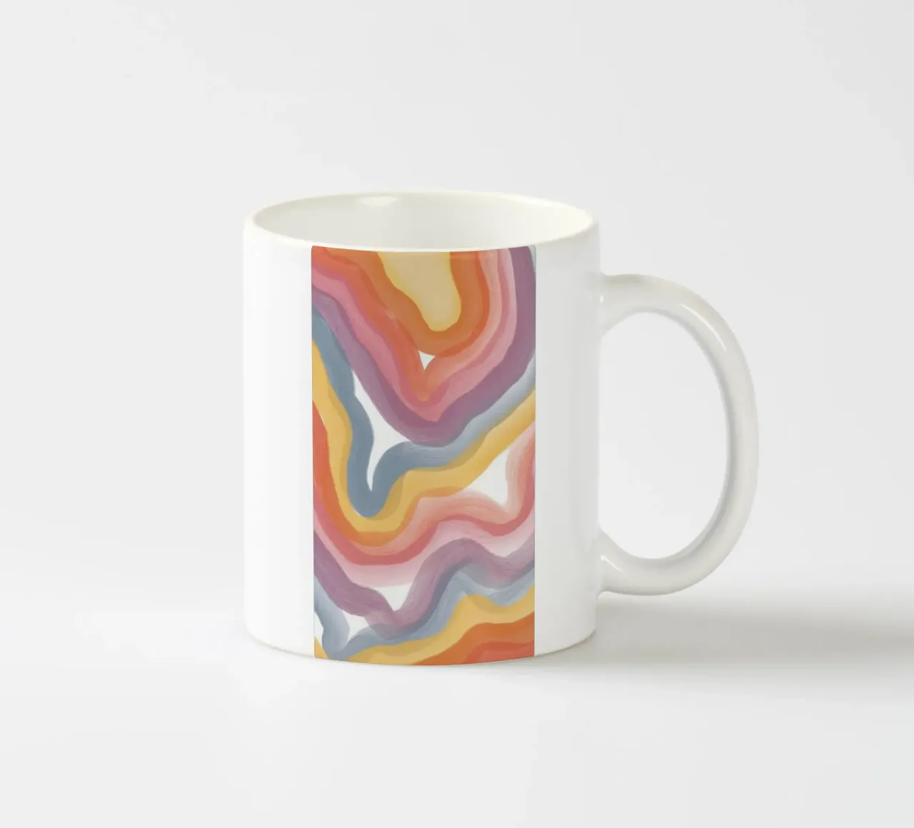 curve line ink gradient tazza in ceramica da grace