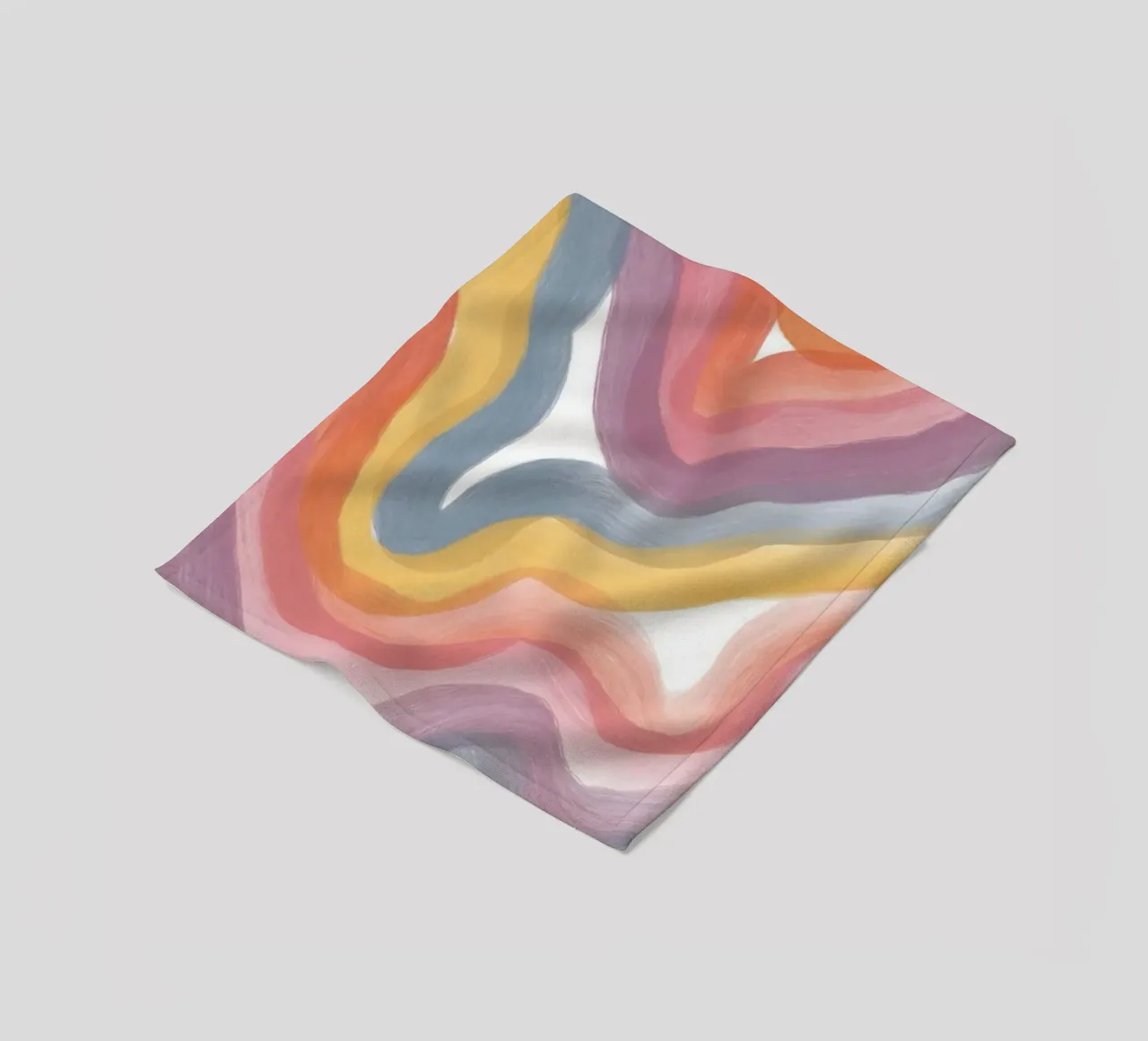 curve line ink gradient coperta in pile da grace