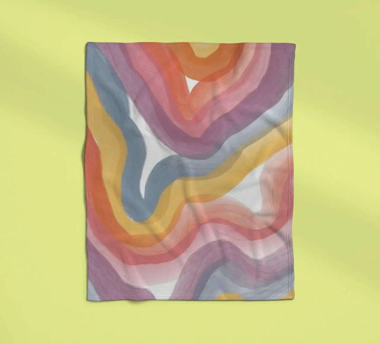 curve line ink gradient coperta in pile da grace