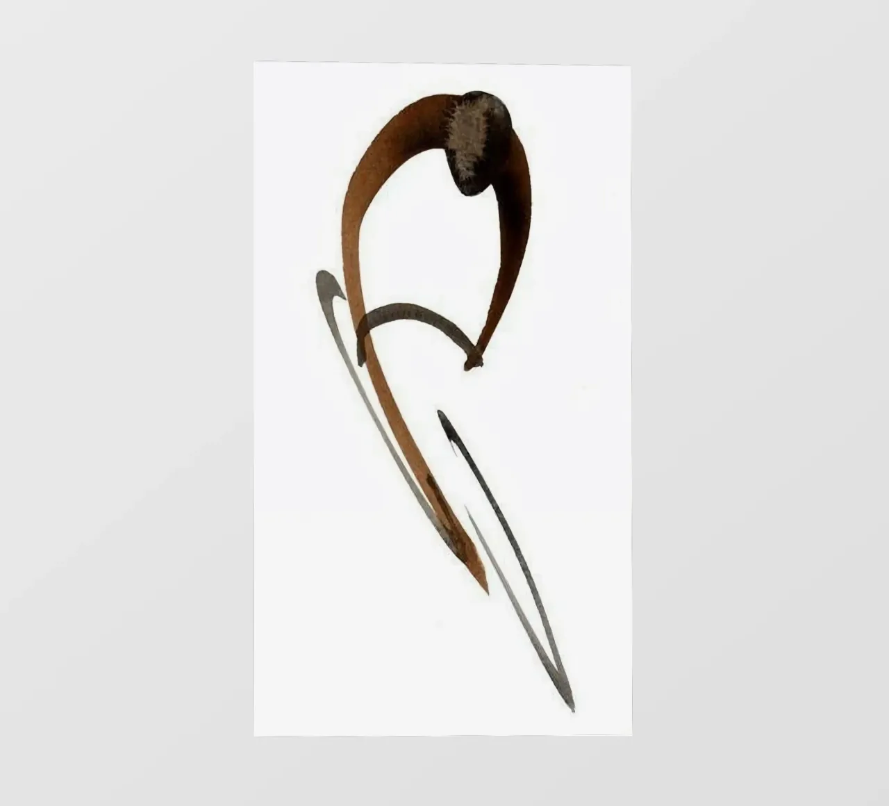 abstract ink shape telo in pvc da comura