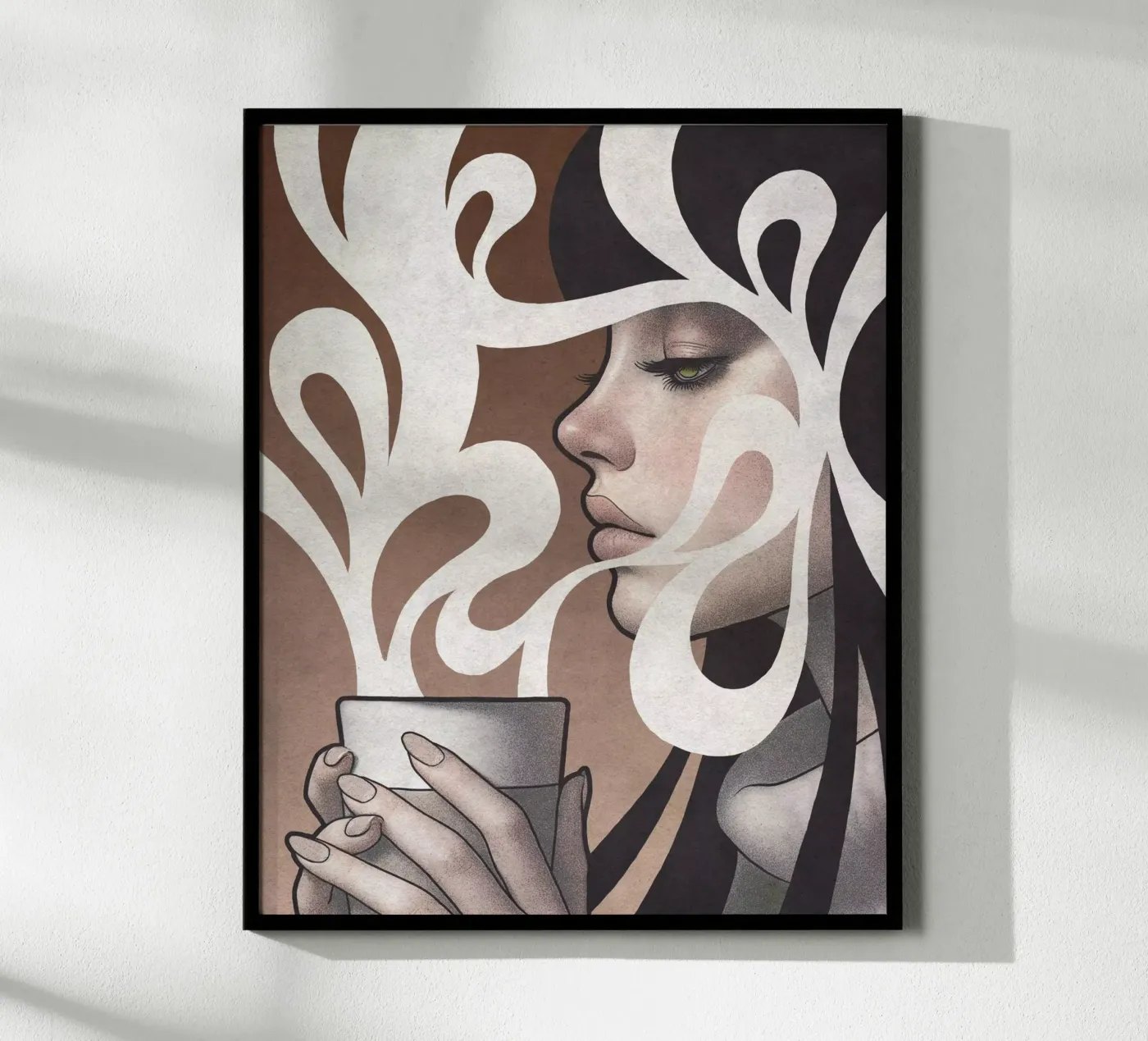 Coffee Break Poster von Kuba Gornowicz