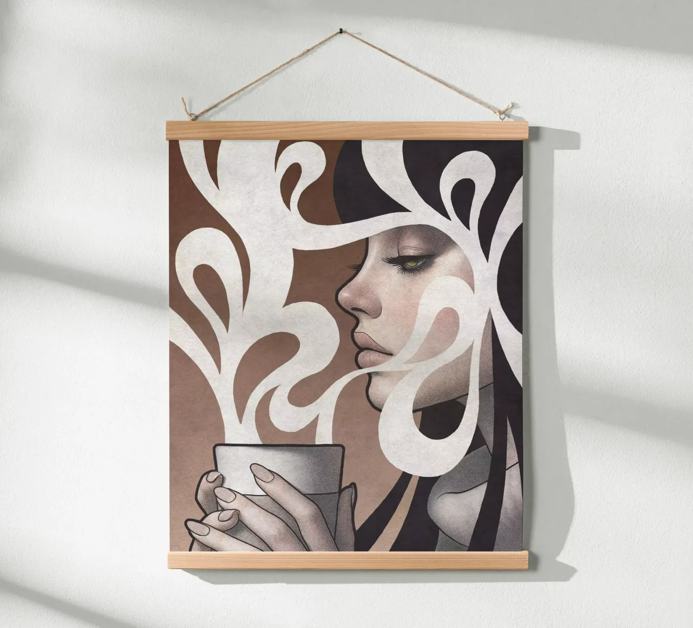Coffee Break Poster von Kuba Gornowicz