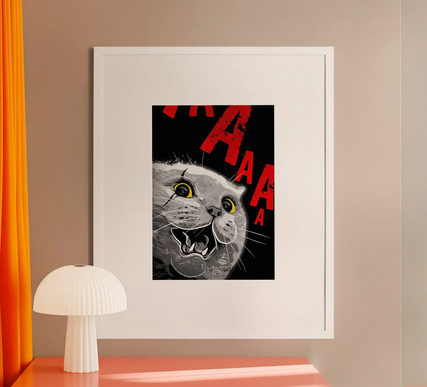 Cute Cat poster by Arjun