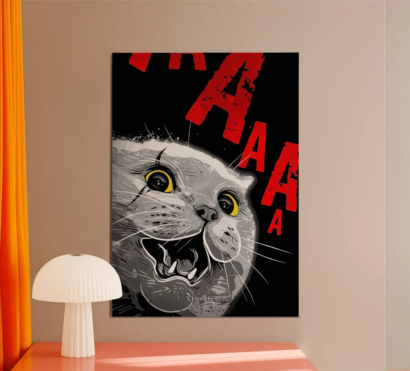 Cute Cat poster by Arjun