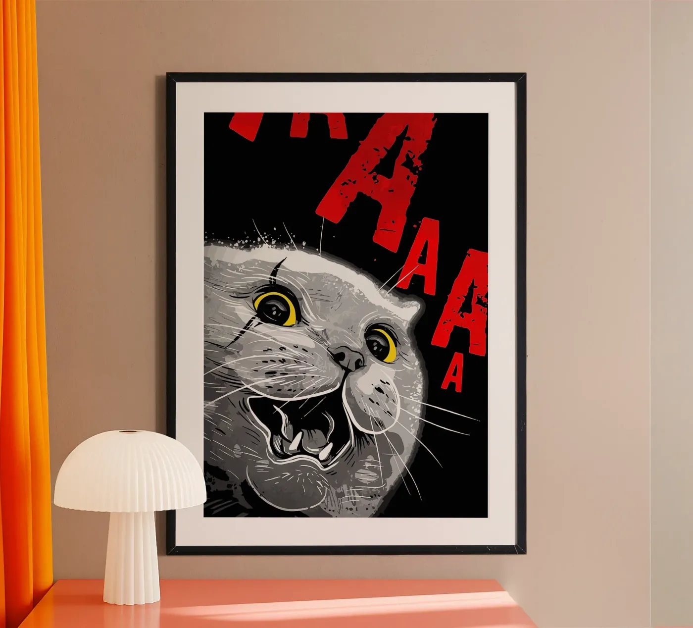 Cute Cat poster by Arjun