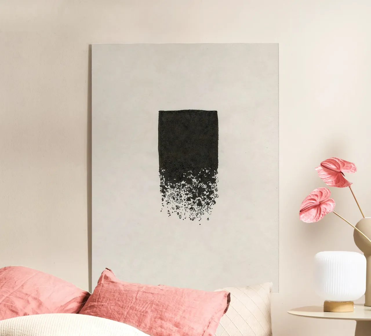 art shape black shade plexiglass da comura
