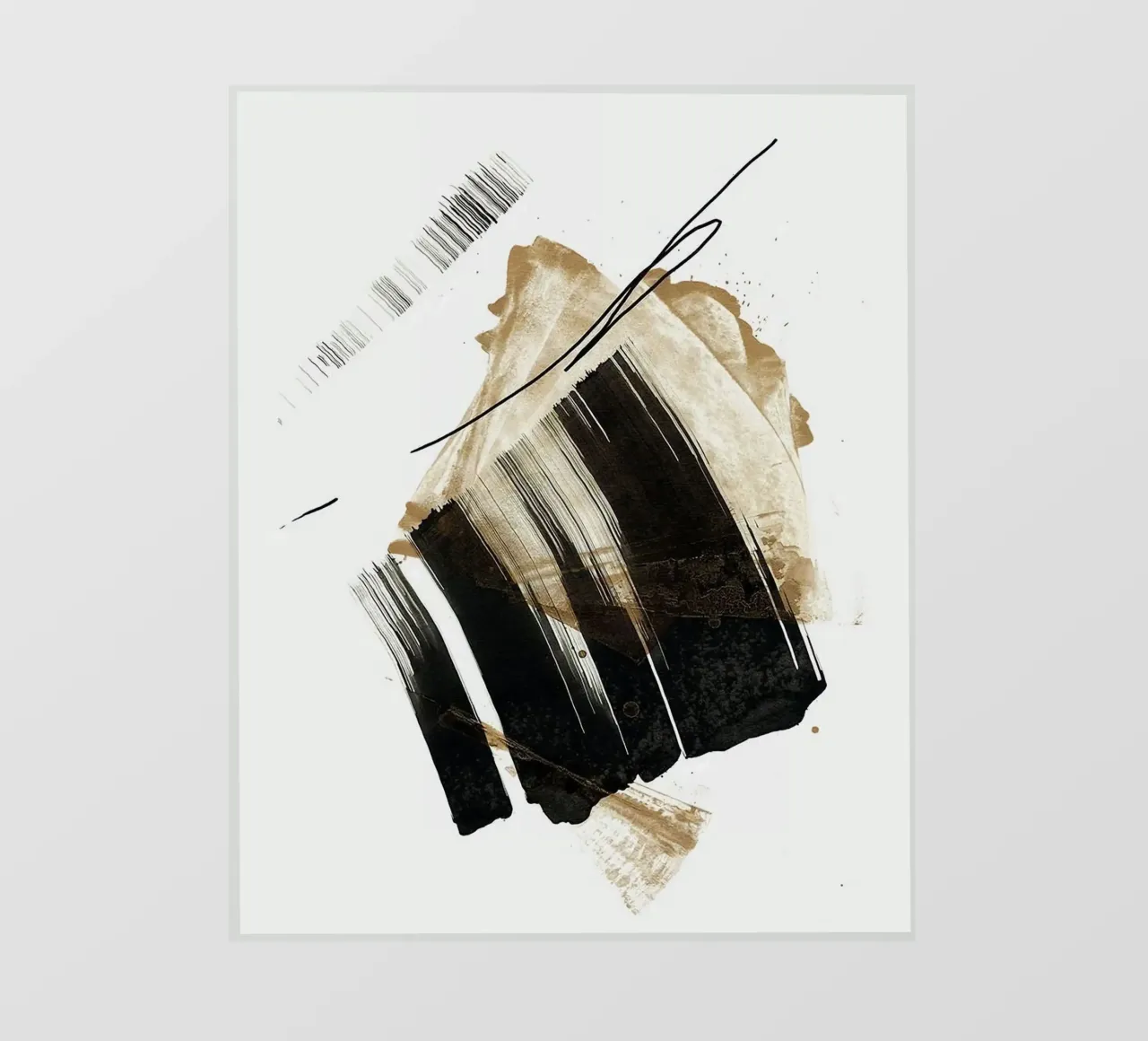 ink art shape minimal pellicola backlit da comura