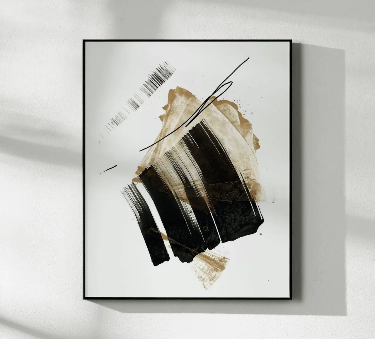 ink art shape minimal plexiglass da comura