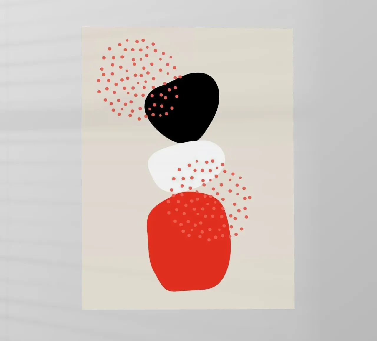 shape red dot pellicola backlit da grace