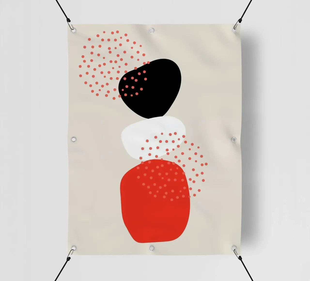 shape red dot telo in pvc da grace