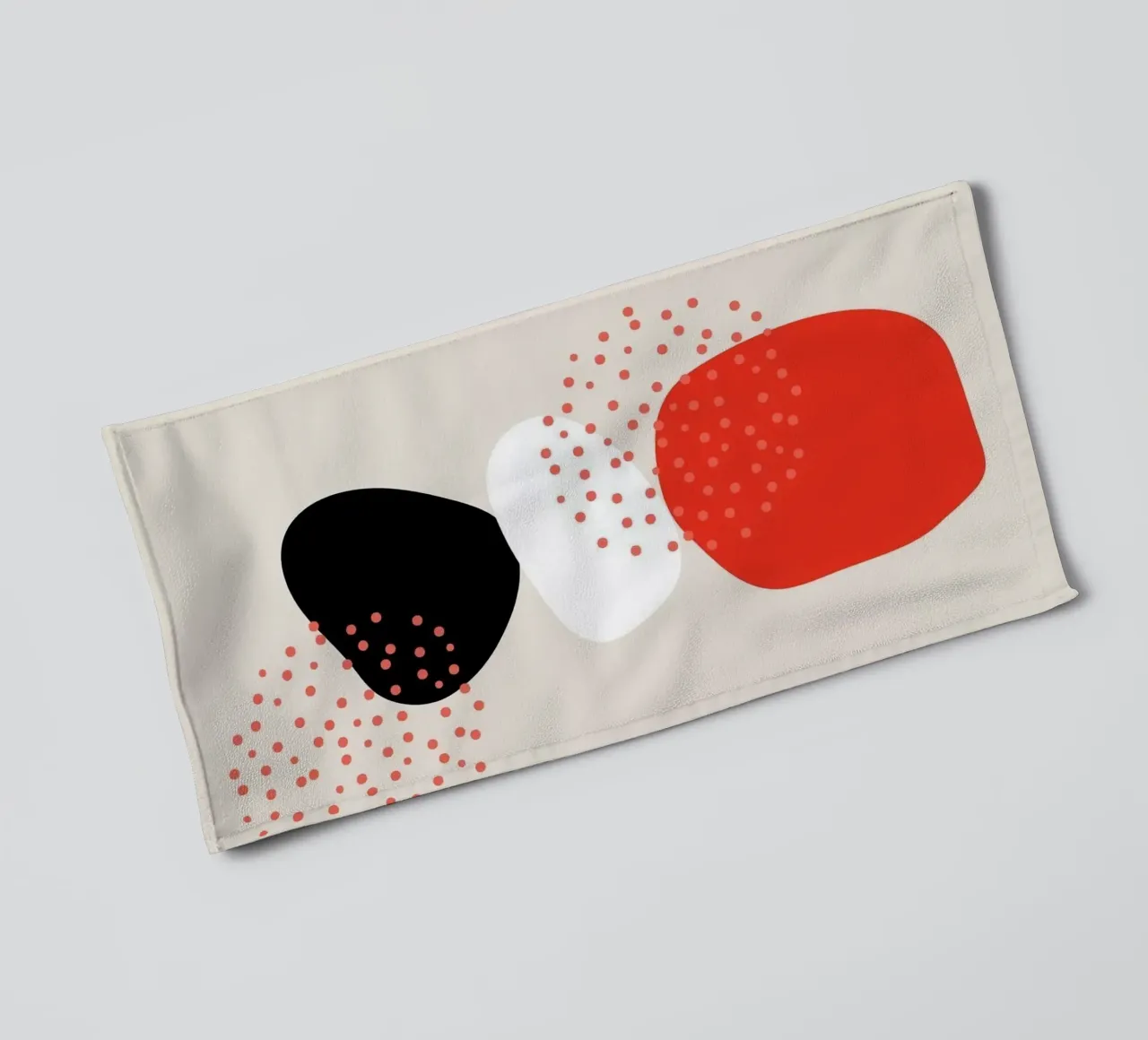 shape red dot asciugamano da bagno da grace