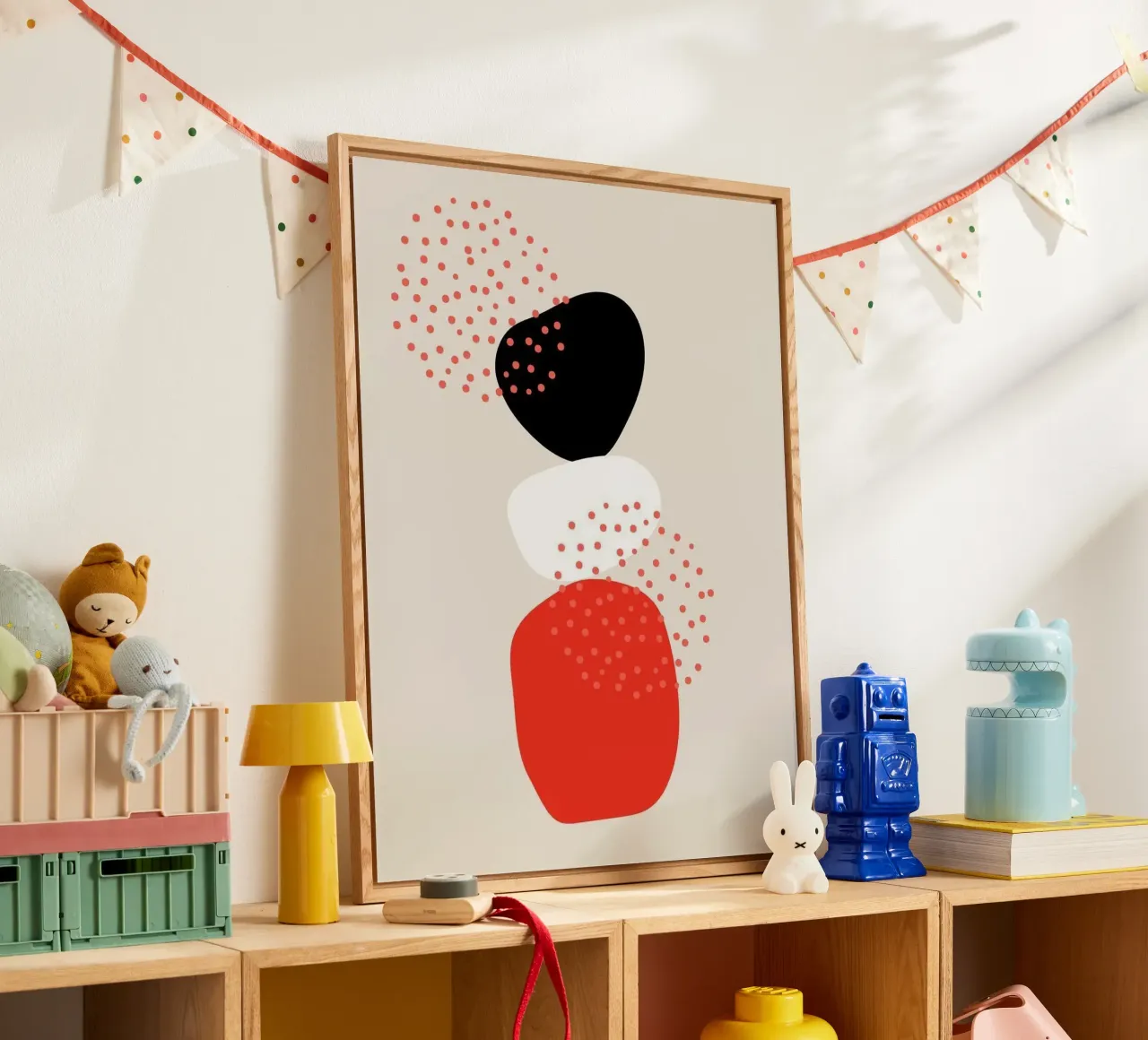 shape red dot plexiglass da grace