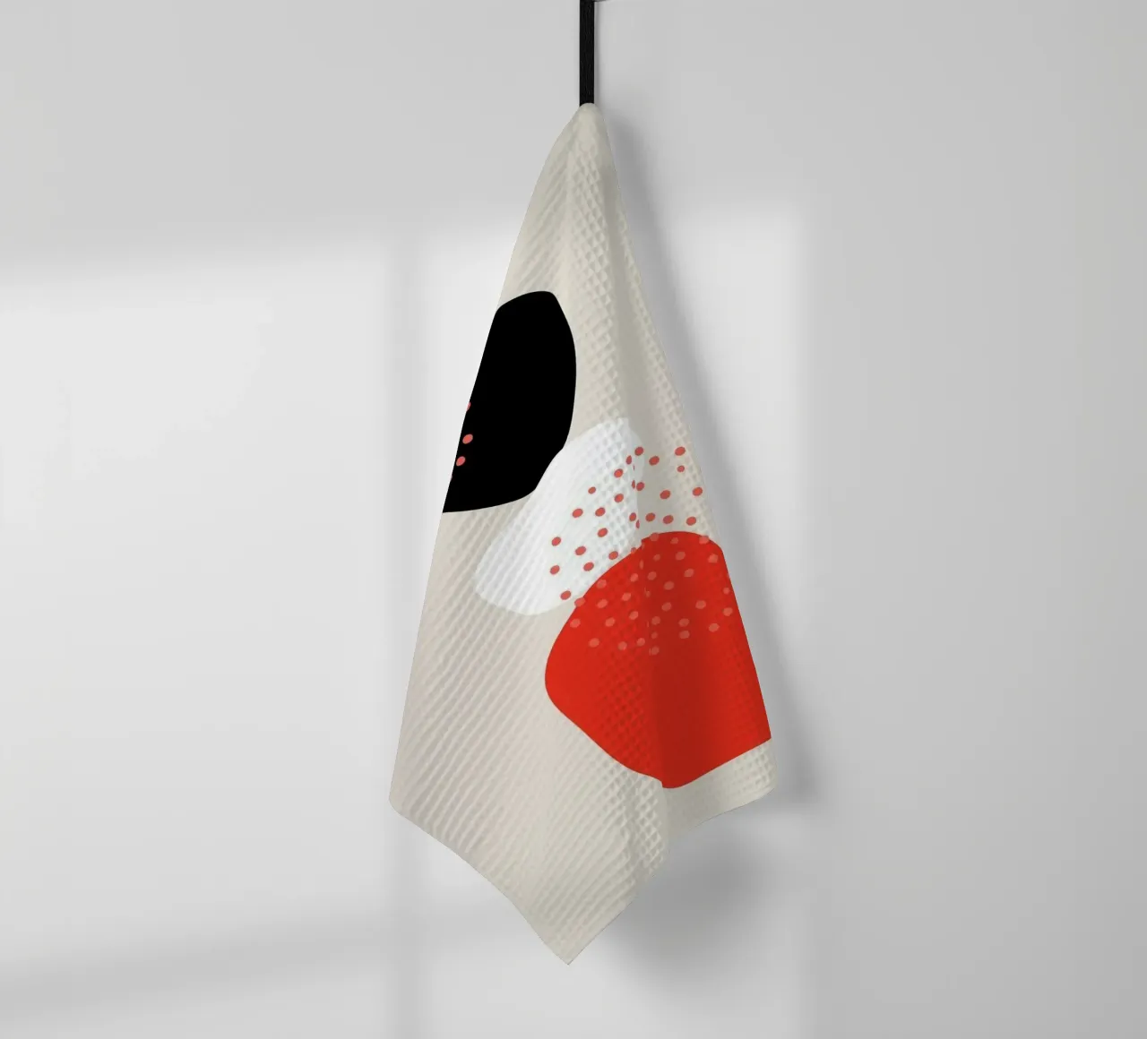 shape red dot canovaccio da cucina da grace