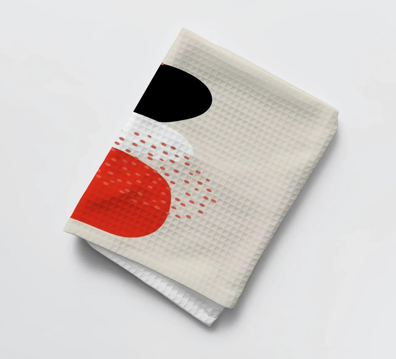 shape red dot canovaccio da cucina da grace