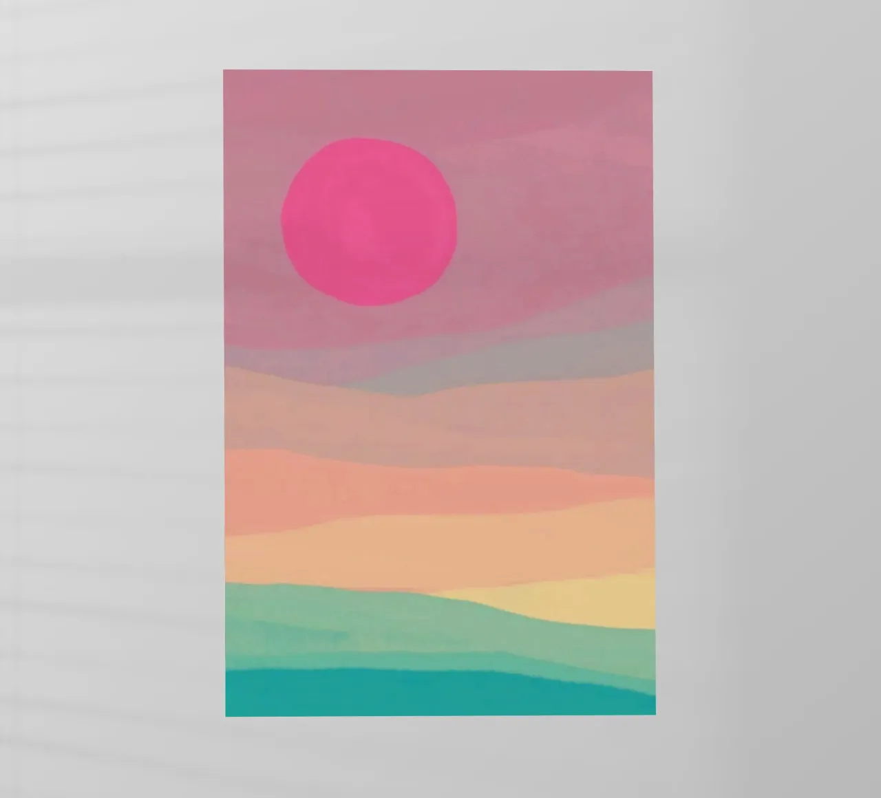 sunset abstract gradient pellicola backlit da comura