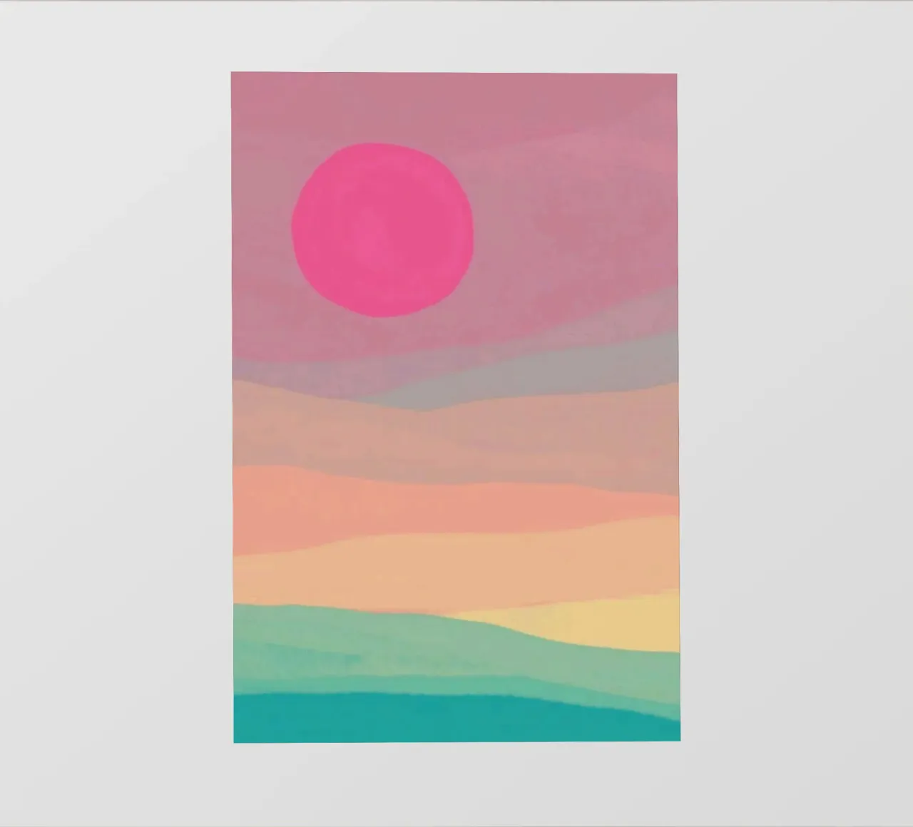 sunset abstract gradient pellicola backlit da comura