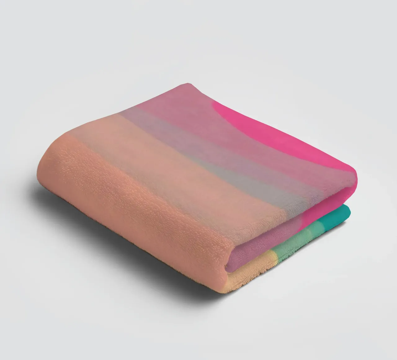 sunset abstract gradient asciugamano da bagno da comura