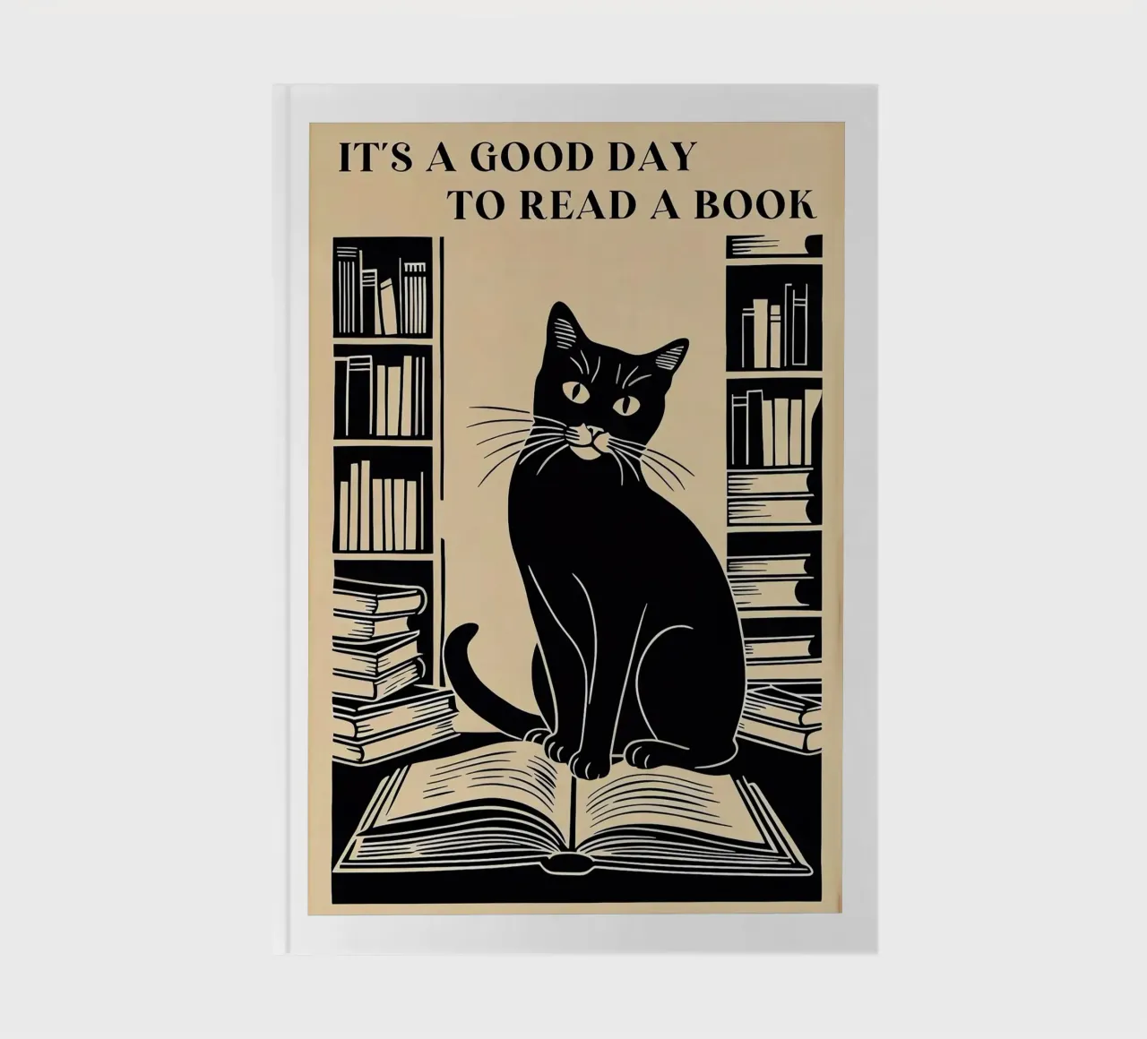 It's A Good Day To Read A Book notebook by Arjun