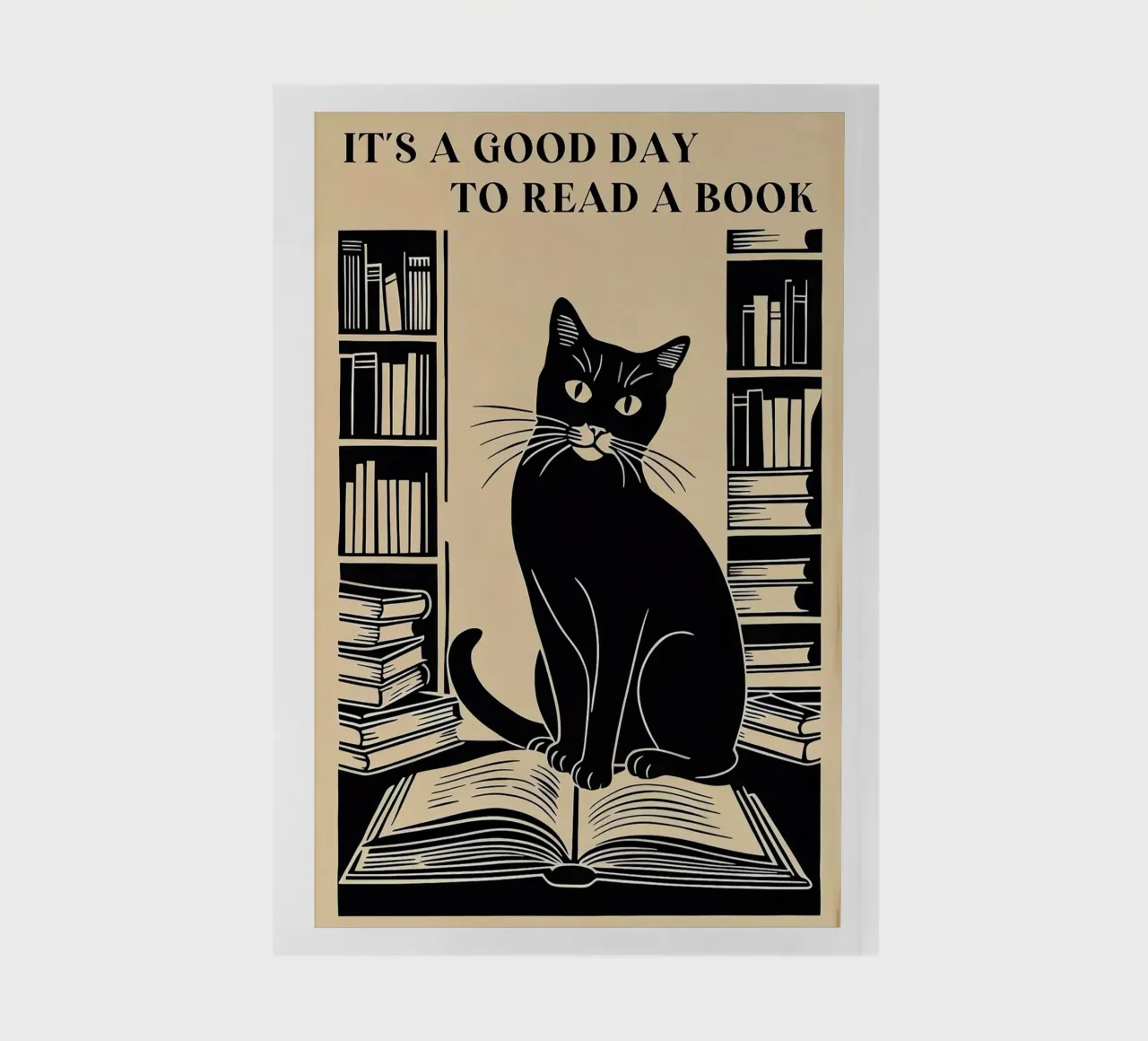 It's A Good Day To Read A Book notebook by Arjun