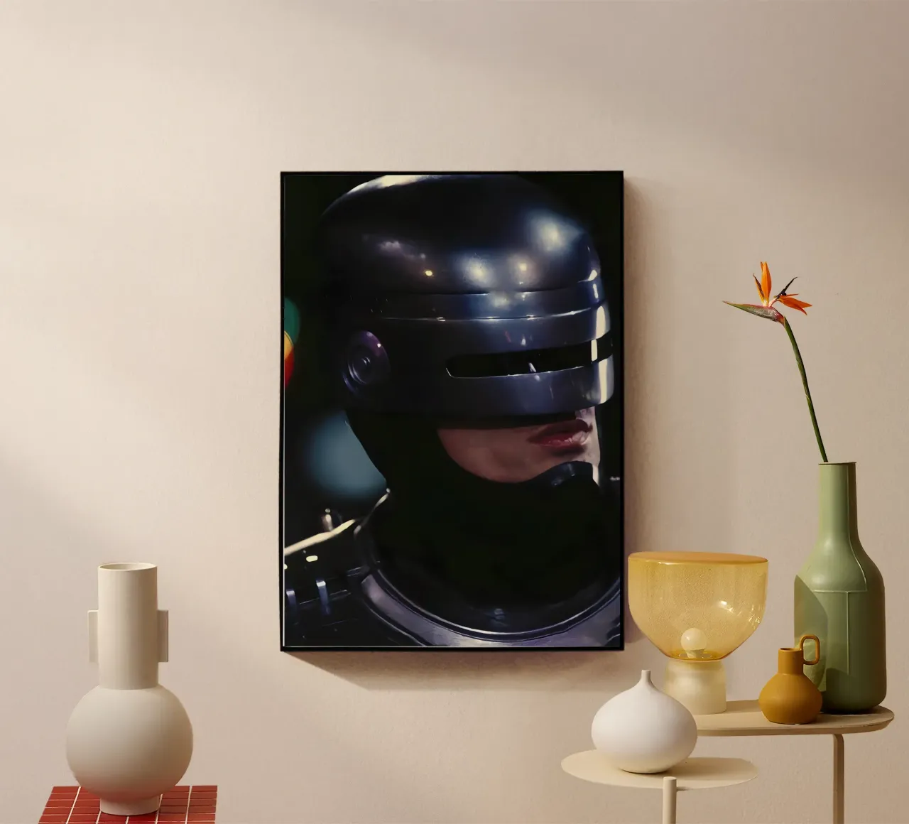 RoboCop plexiglass da Low poly art
