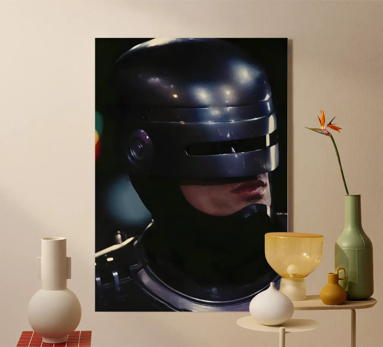 RoboCop plexiglass da Low poly art
