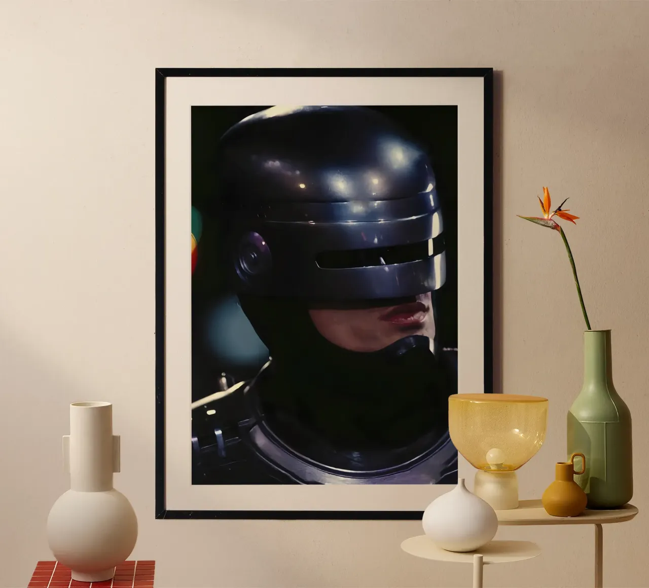 RoboCop carta hahnemühle da Low poly art