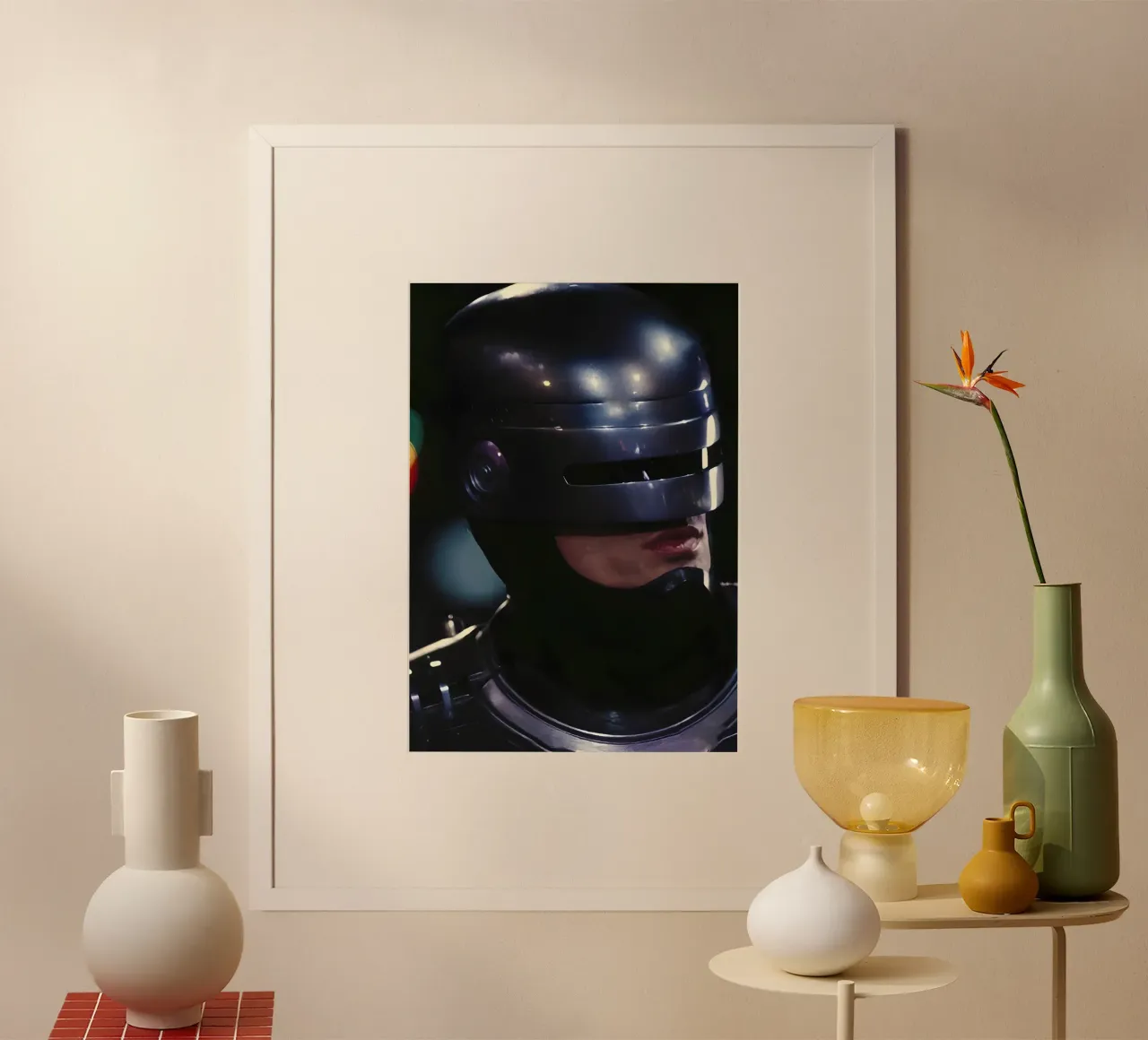 RoboCop carta hahnemühle da Low poly art