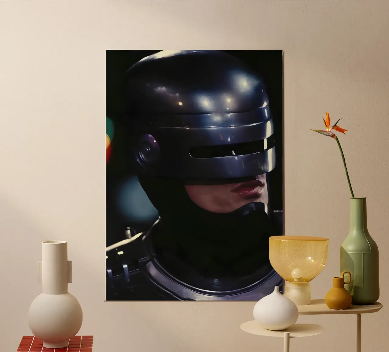 RoboCop carta hahnemühle da Low poly art
