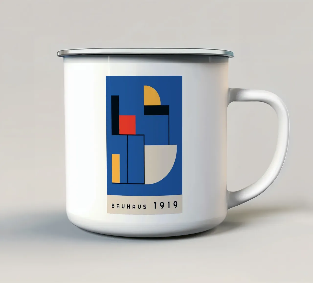 Bauhaus 1919 tazza in smalto da Chase