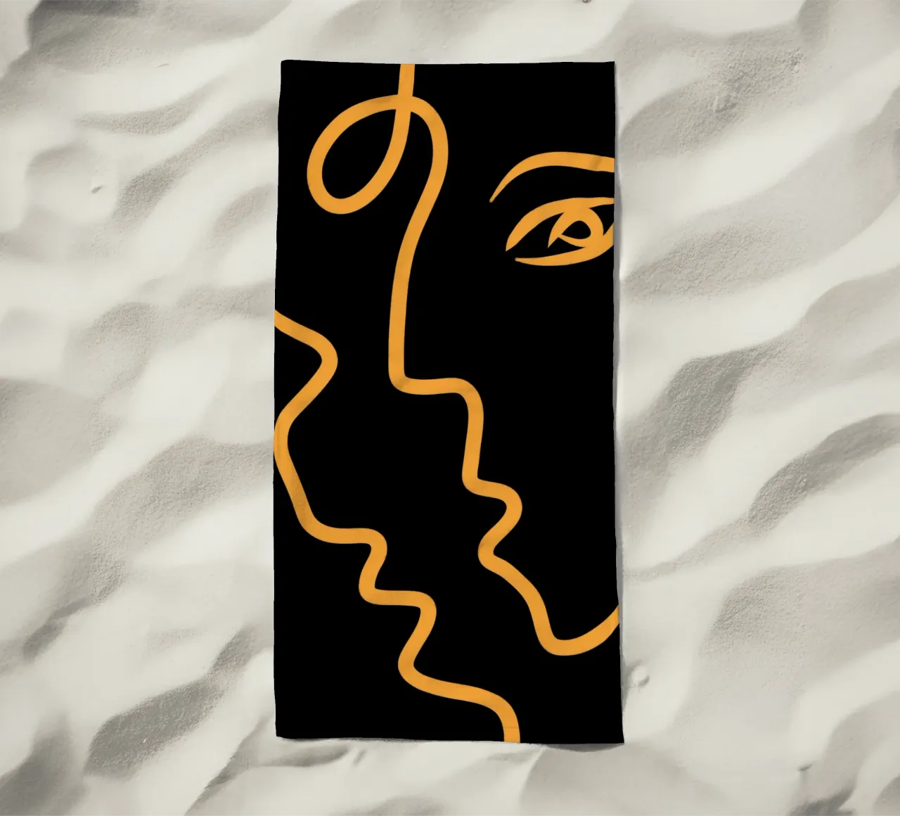 Face to face telo mare da Mike Leymi