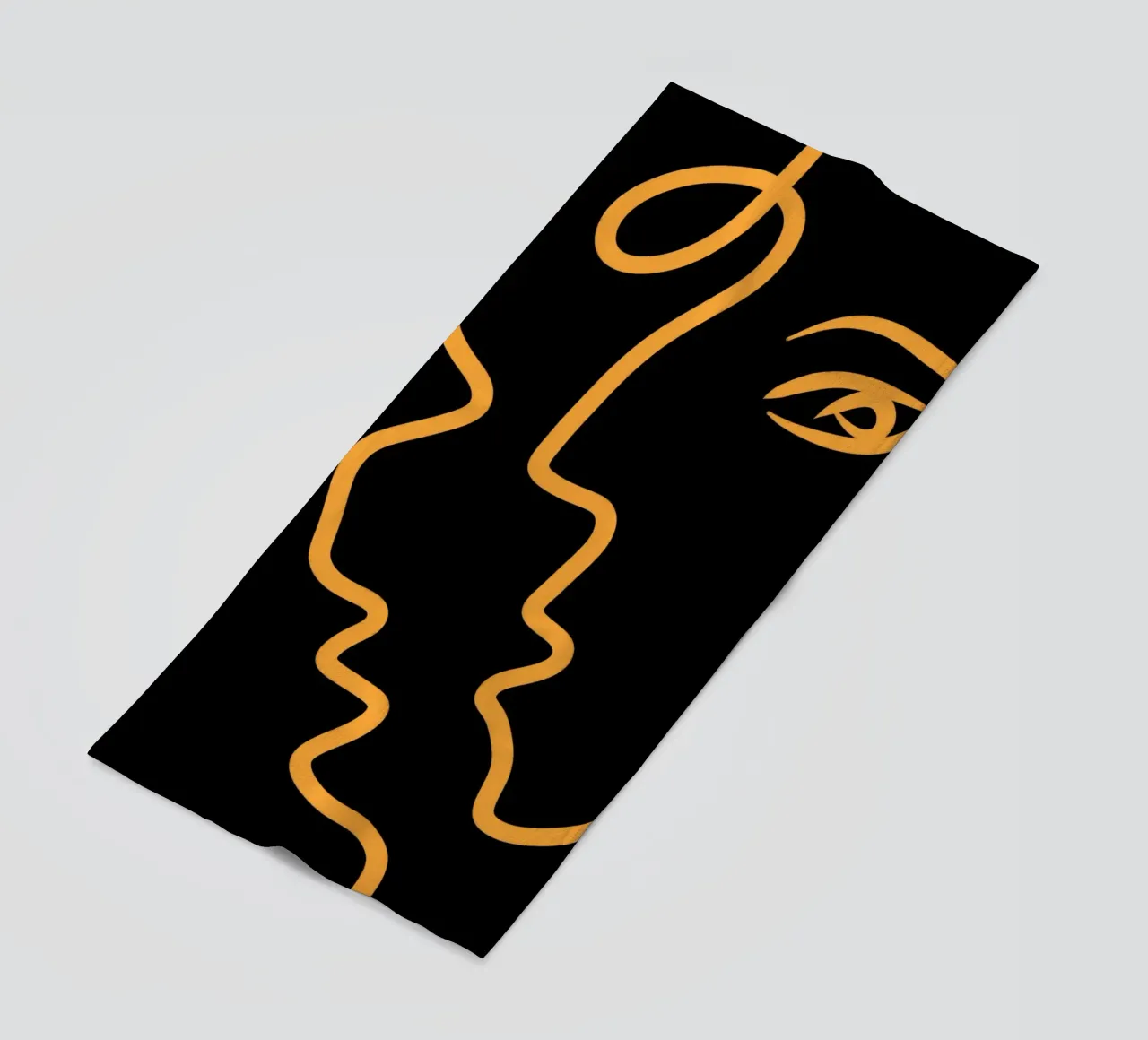 Face to face telo mare da Mike Leymi