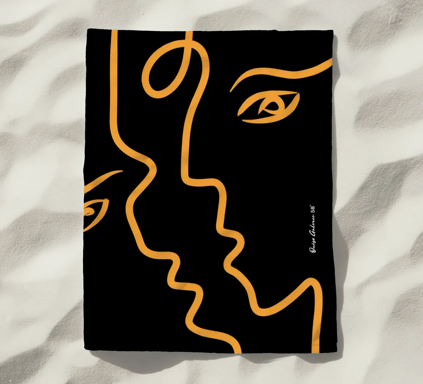 Face to face telo mare da Mike Leymi