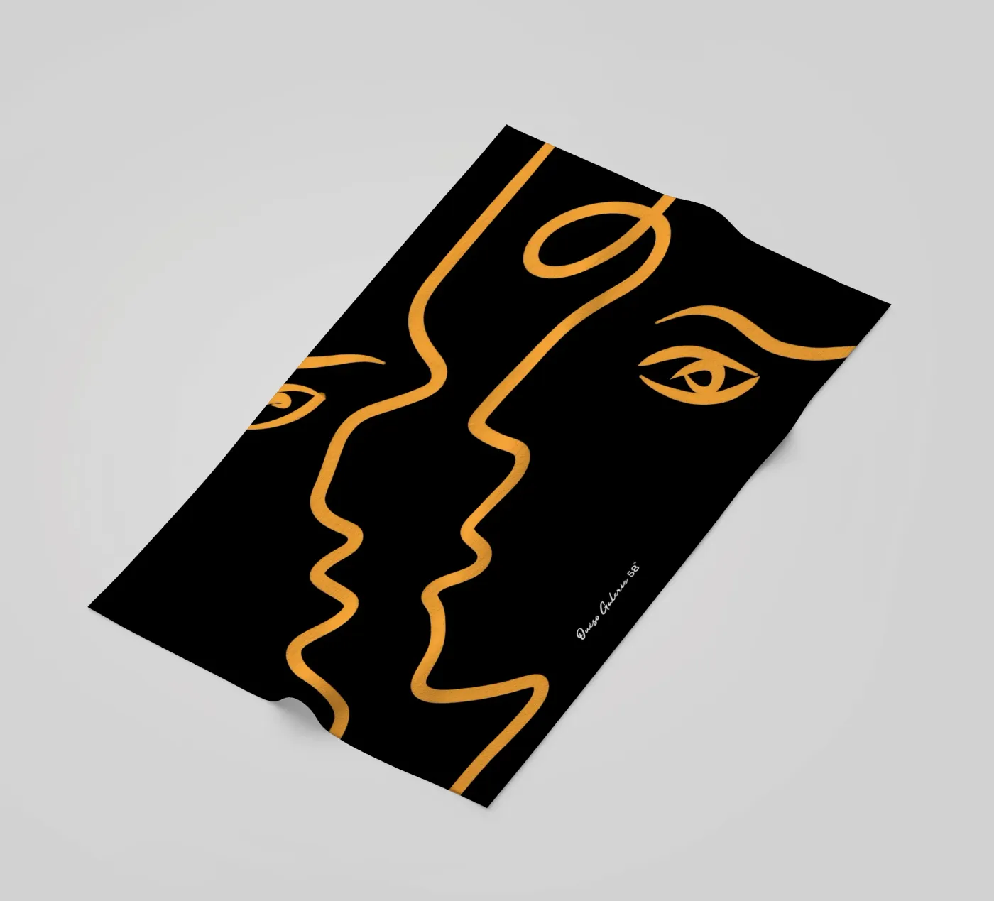 Face to face telo mare da Mike Leymi