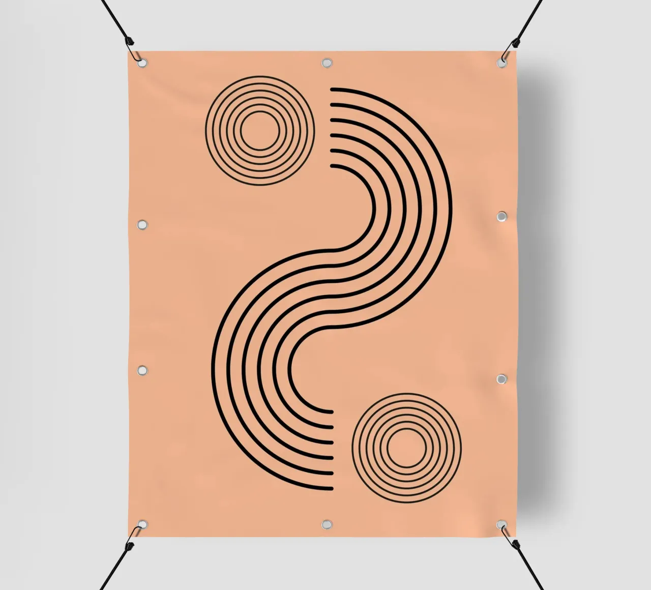 minimalist line 01 telo in pvc da Creaton