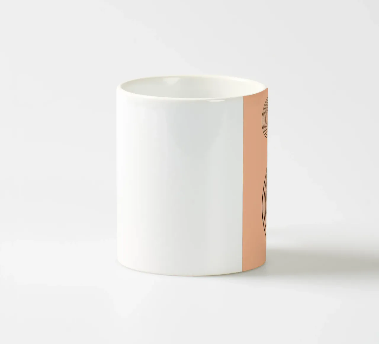 minimalist line 01 tazza in ceramica da Creaton