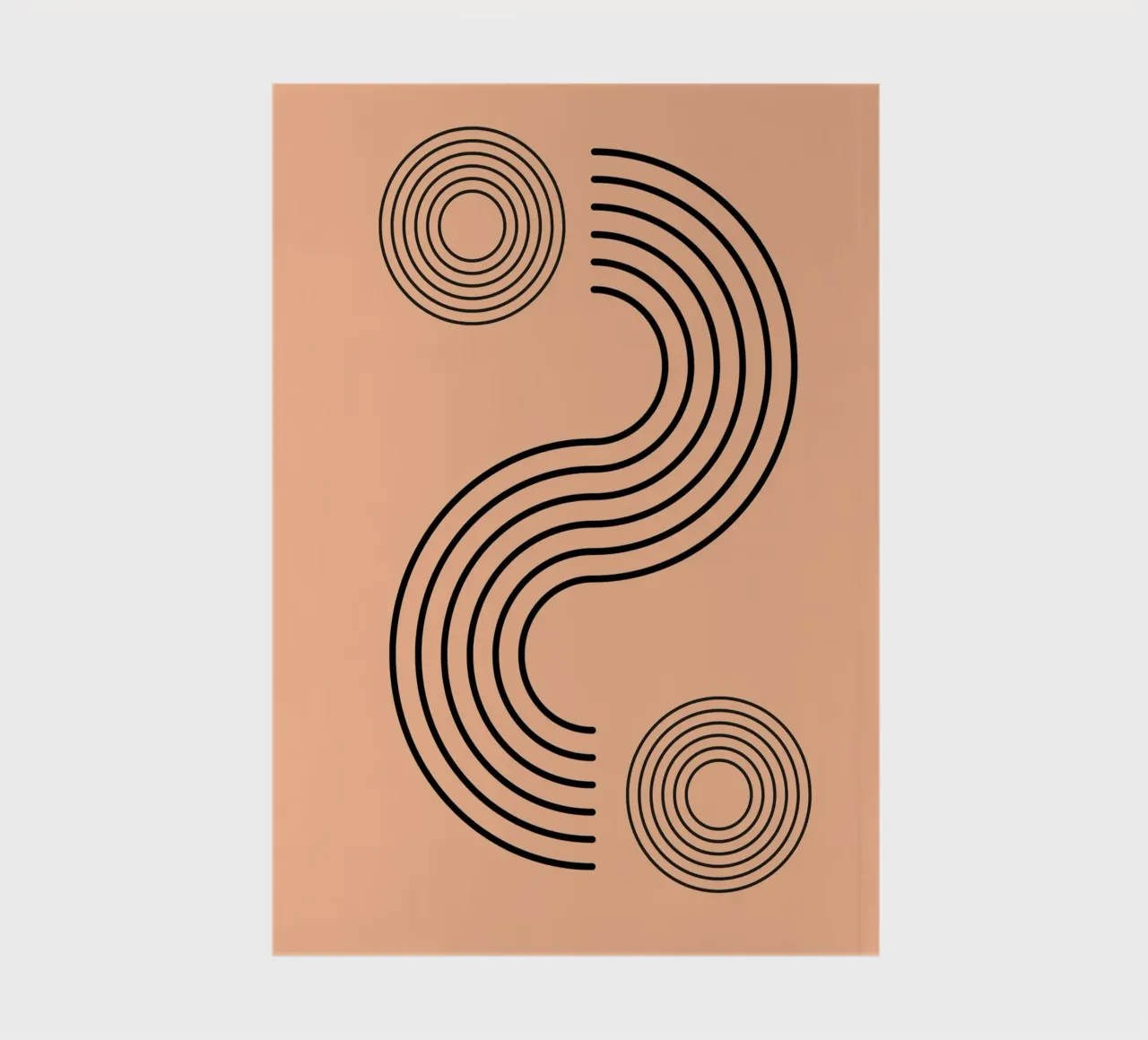 minimalist line 01 notebook by Creaton