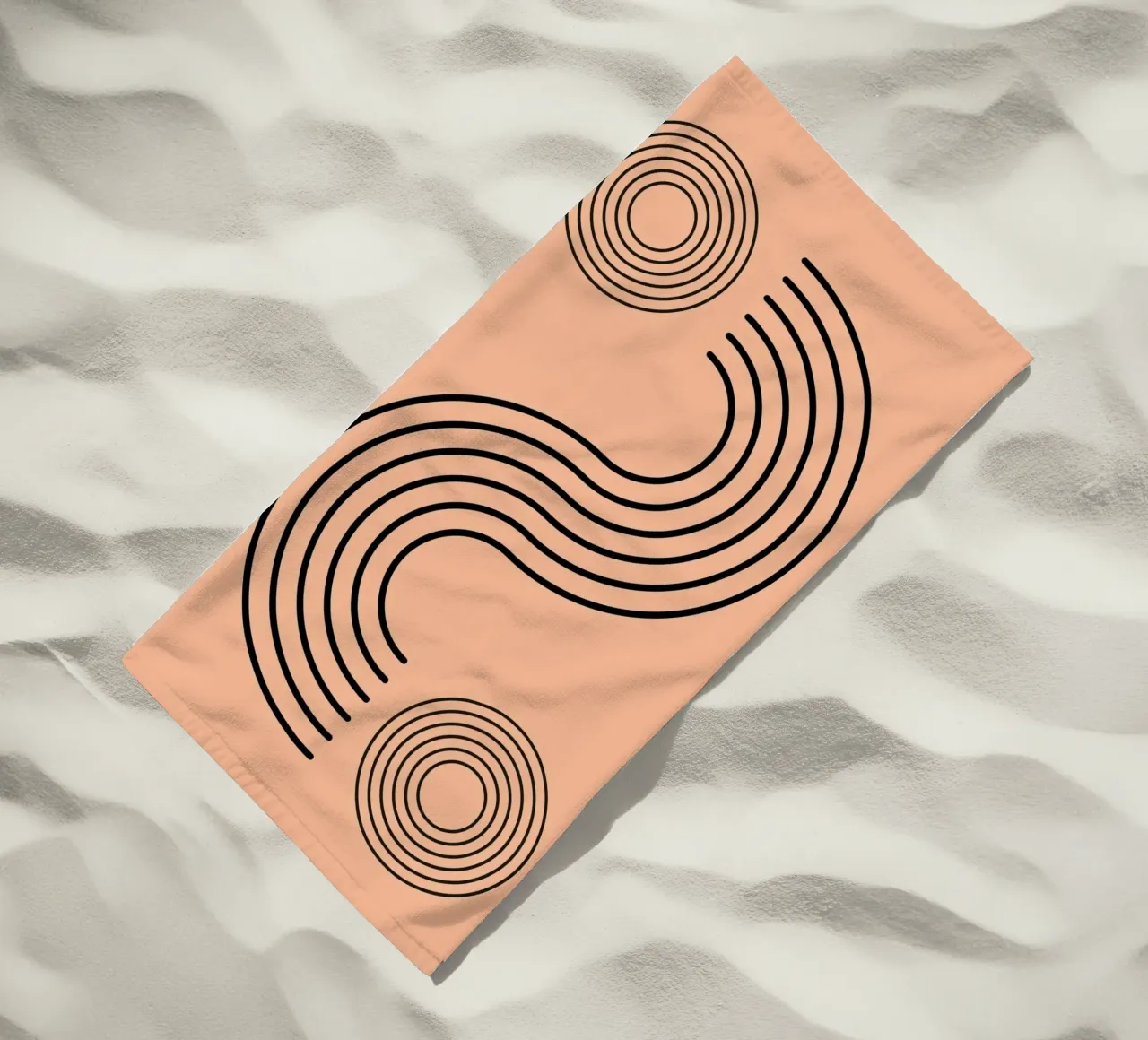 minimalist line 01 telo mare da Creaton