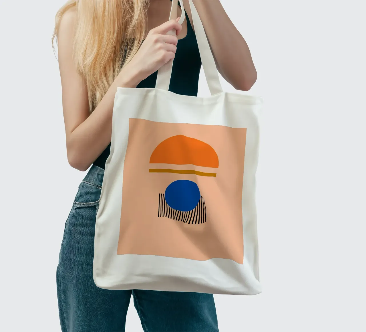minimalist line 03 borsa in juta da Creaton