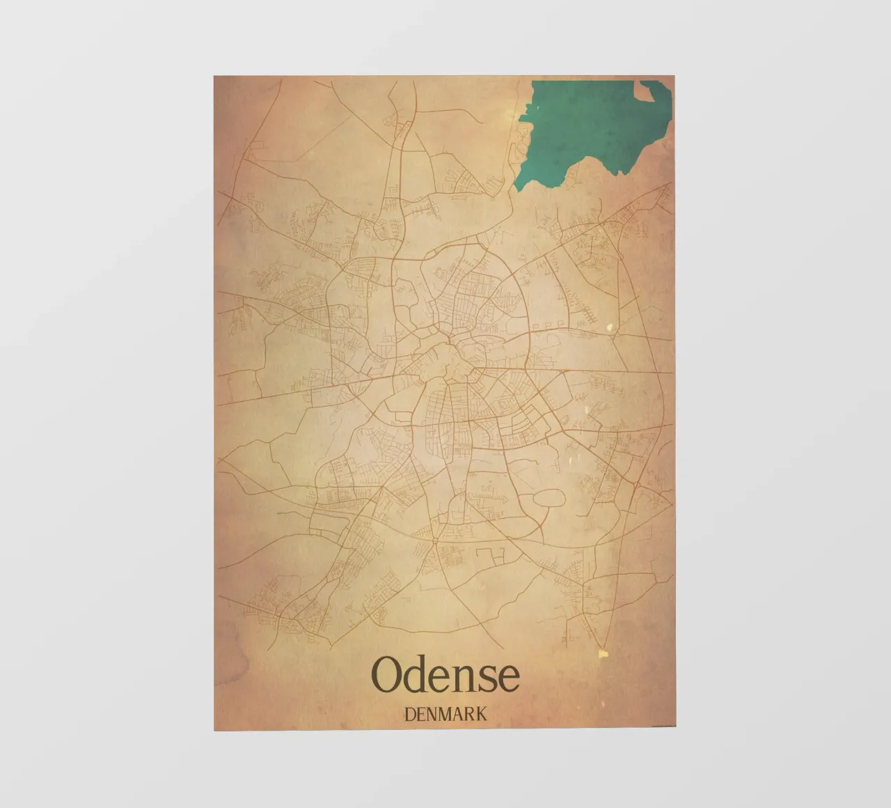 Odense DENMARK telo in pvc da WorldPrint