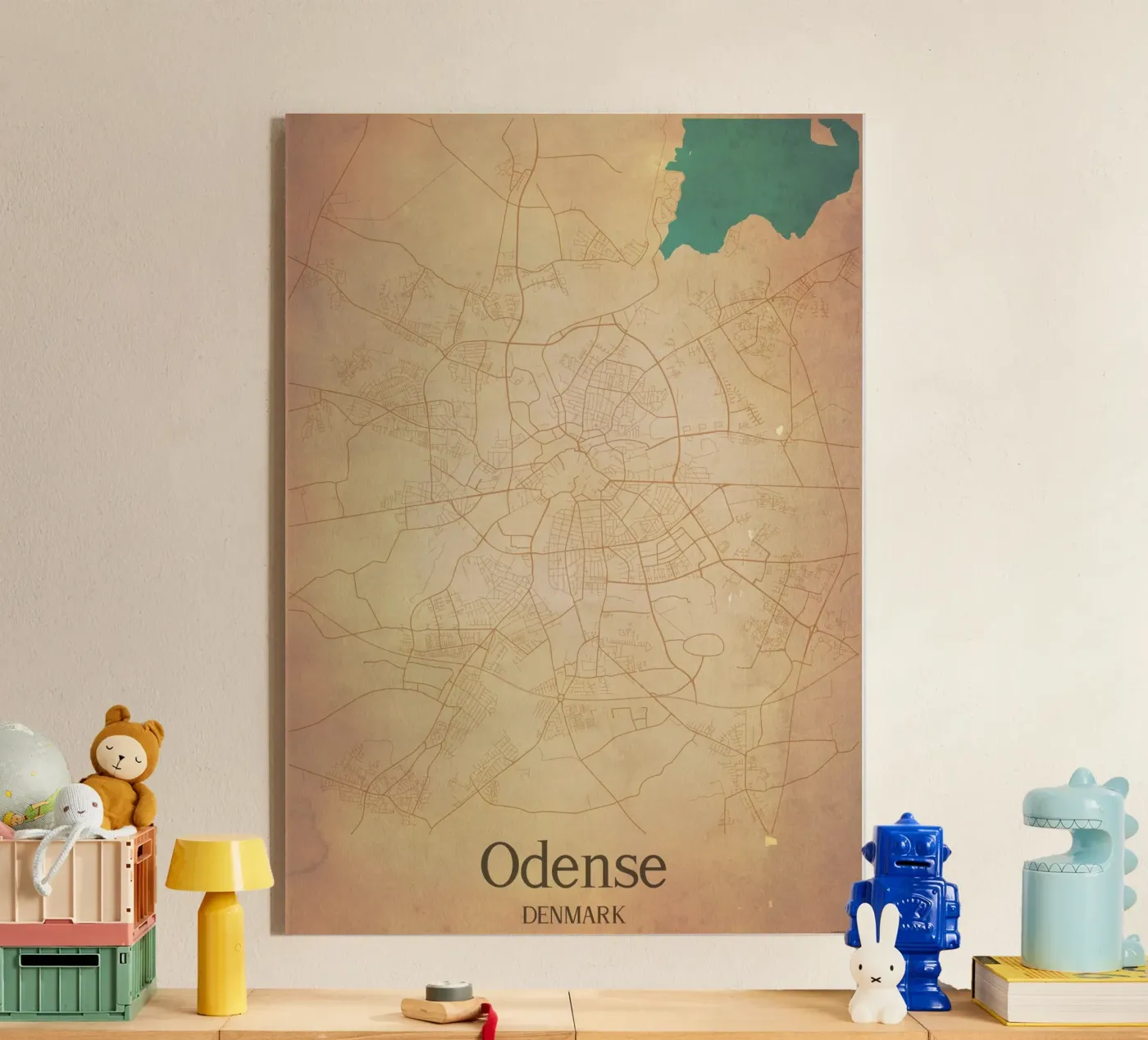 Odense DENMARK Acryl-Glas von WorldPrint