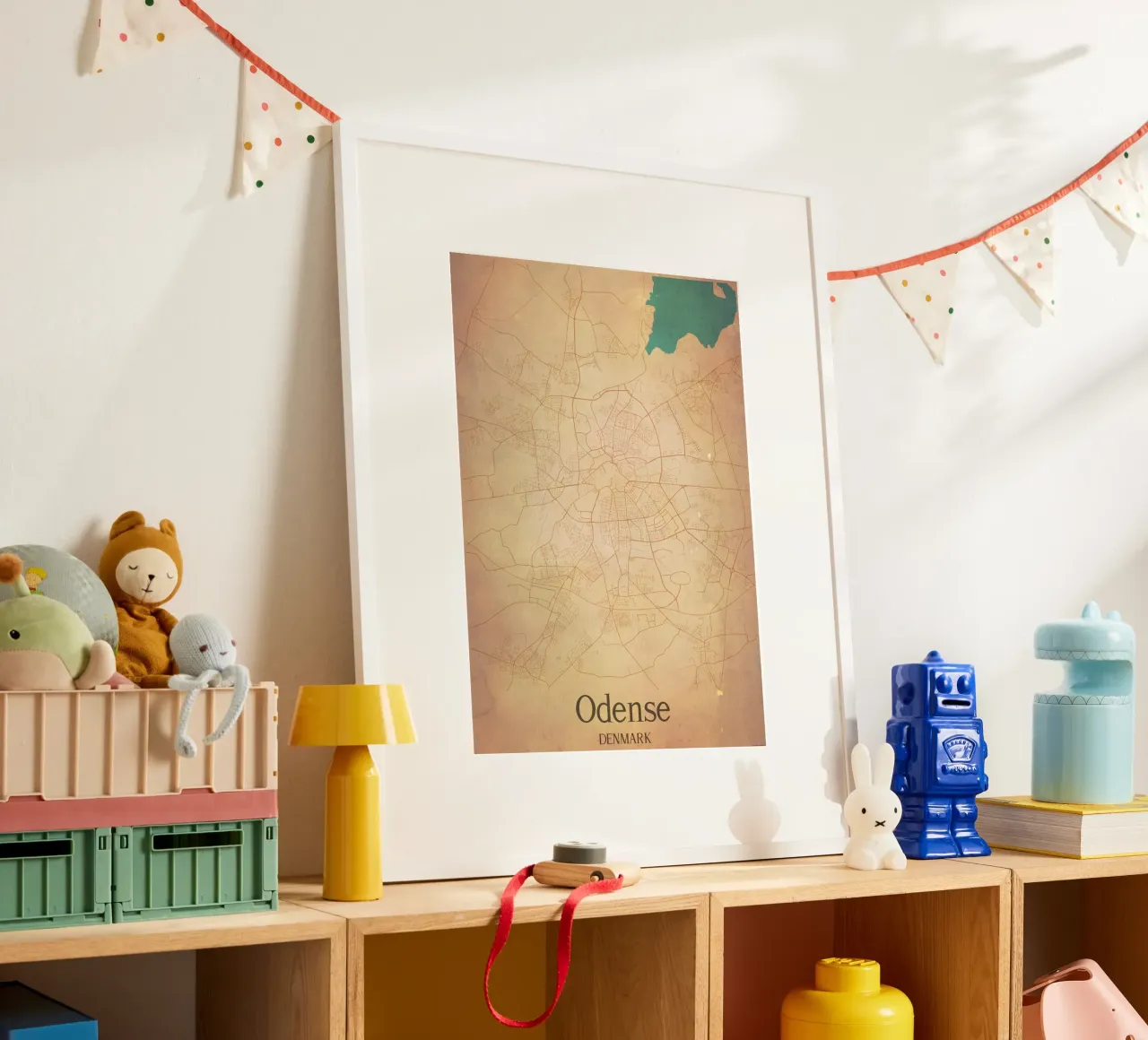 Odense DENMARK poster da WorldPrint